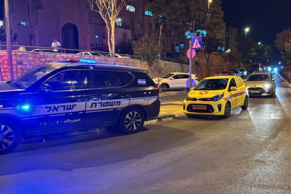 זירת הרצח בירושלים (צילום: תיעוד מבצעי מד"א)