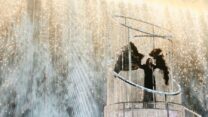 יובל רפאל על הבמה בבזל (צילום: EBU\Alma Bengtsson)
