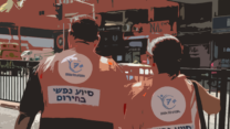מטפלי עמותת 'שבע פלוס – מעגלים של תקווה'. ניובורן: "האדם הפצוע לא מרגיש אשם על משהו מסוים, הוא מרגיש שהוא הכּשל, שהוא החטא, שהוא עצמו, כל כולו, אשמה" (צילום: אלבום פרטי, עיבוד: דבר)