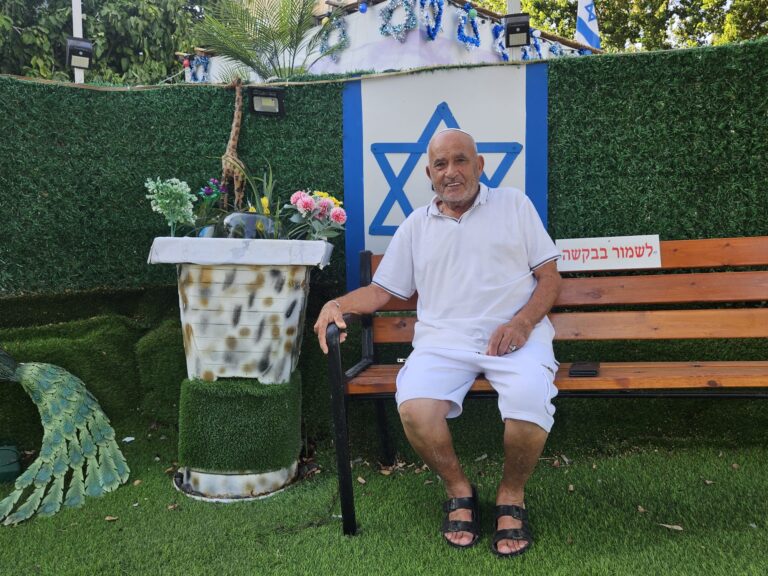 שושן בגינה. "רציתי לשמח את הילדים שיחזרו לעיר" (צילום: מאיה רונן)