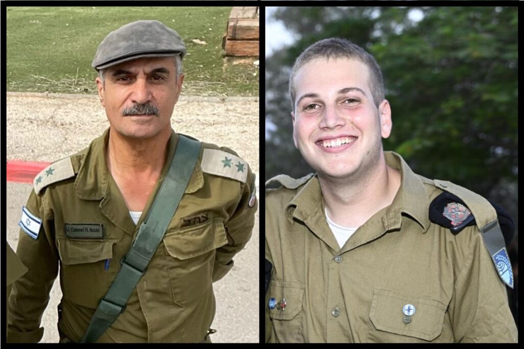 הנופלים בפיגוע במעבר אלנבי, מימין: אורן הרשקו ויצחק הרוש (צילום: דובר צה"ל)