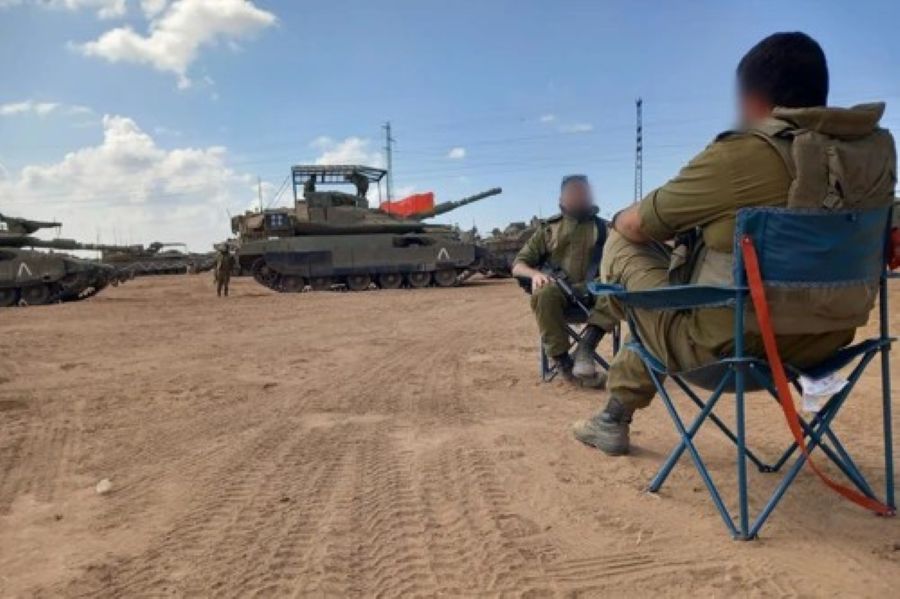 קב"ן בשטח (צילום: דובר צה"ל)