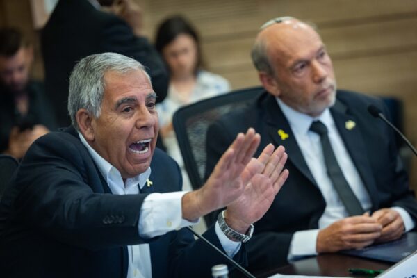 ח"כ מיקי לוי, יו"ר הוועדה לביקורת המדינה, בדיון הוועדה (צילום: יונתן זינדל/ פלאש 90)