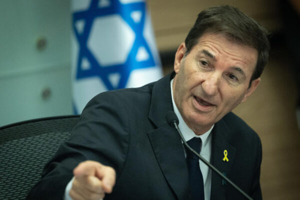 יושב ראש ועדת החוץ והביטחון, ח"כ בועז ביסמוט (צילום: חיים גולדברג/פלאש90)