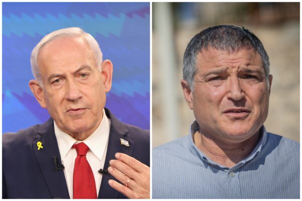 ראש השב"כ דוד זיני (מימין) וראש הממשלה בנימין נתניהו (צילומים: חיים גולדברג, מרק ישראל סלם/ פלאש 90)