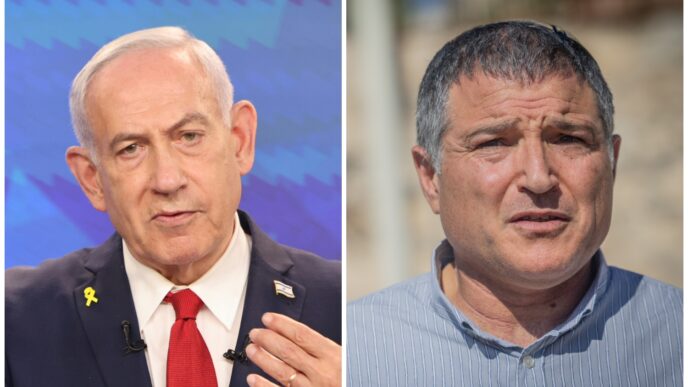ראש השב"כ דוד זיני (מימין) וראש הממשלה בנימין נתניהו (צילומים: חיים גולדברג, מרק ישראל סלם/ פלאש 90)