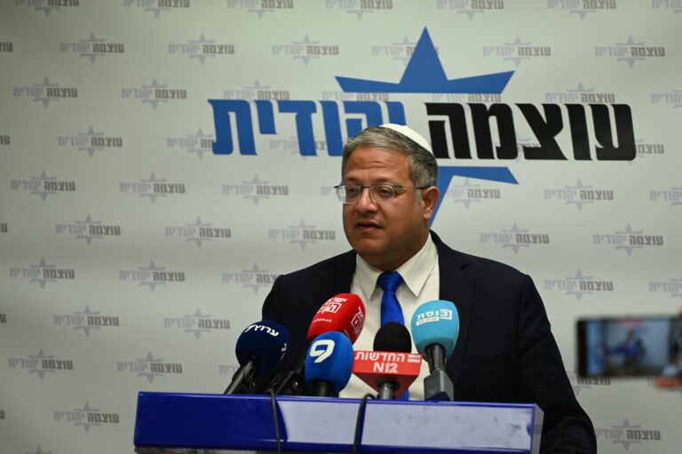 השר לביטחון לאומי, איתמר בן גביר. דורש לקדם את חוק עונש מוות למחבלים (צילום: אור גואטה)