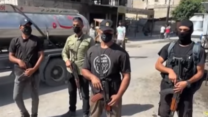 כוחות שיטור של חמאס מפטרלים בעיר עזה (צילום מסך: סעיף 27א לחוק זכויות היוצרים)