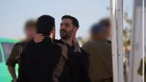 First meeting of the brothers Gali and Ziv Berman, after their release from Hamas captivity (Photo: IDF Spokesperson)