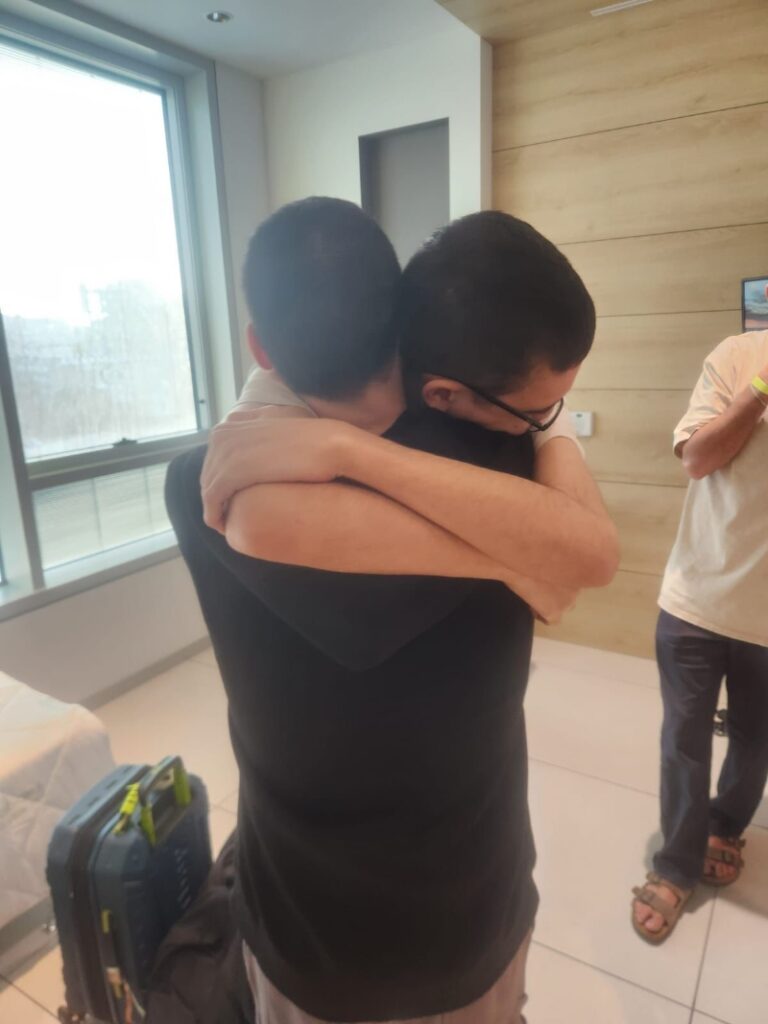 שורדי השבי אביתר דוד וגיא גלבוע דלאל (צילום: אלבום פרטי)