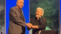 יוסי אלפי וזוהיר בהלול (צילום: המכון היהודי ערבי)