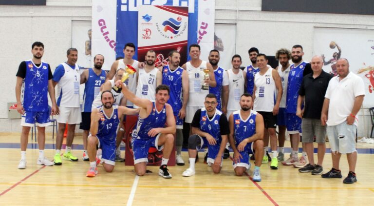 נבחרת חשמל דרום בכדורסל גברים (צילום: משה זנדבנק, באדיבות מרכז הפועל)