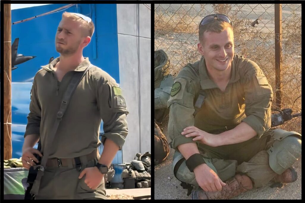 סמ"ר איתי יעבץ (מימין) ורס"ן יניב קולא (צילום: דובר צה"ל) סמ"ר איתי יעבץ (מימין) ורס"ן יניב קולא (צילום: דובר צה"ל)