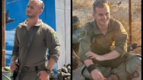 סמ"ר איתי יעבץ (מימין) ורס"ן יניב קולא (צילום: דובר צה"ל)