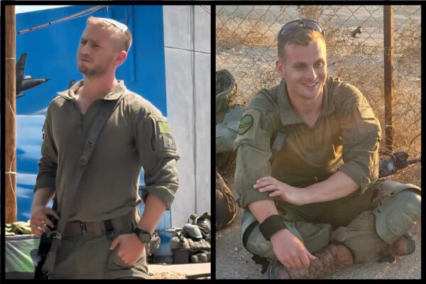 סמ"ר איתי יעבץ (מימין) ורס"ן יניב קולא (צילום: דובר צה"ל)