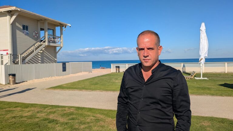 ראש המועצה האזורית חוף אשקלון איתמר רביבו (צילום: ניצן צבי כהן)