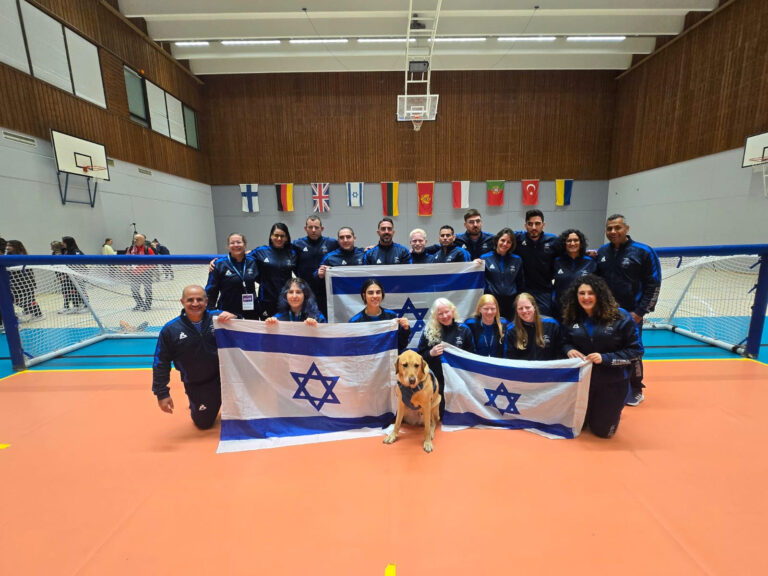 נבחרת הנשים בכדורשער (צילום: התאחדות הספורט לנכים)
