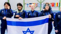 נבחרת ישראל בכדורשער באליפות אירופה (צילום: Essi Kultanen)