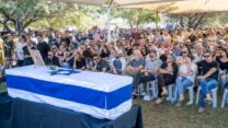 הלוויית ליאור רודאיף (צילום: אוריאל אבן ספיר)