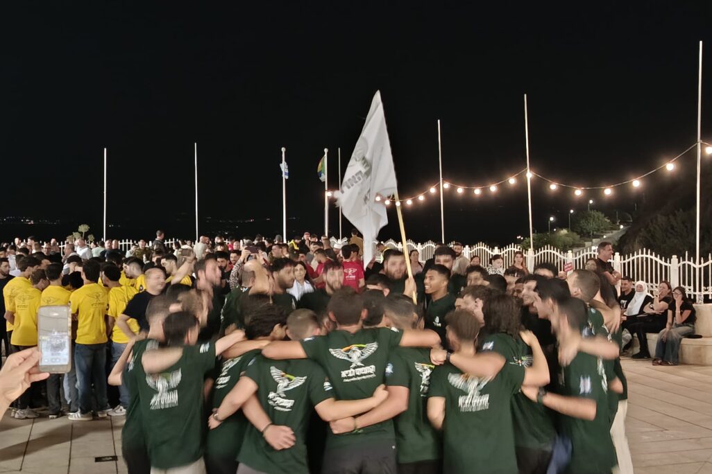חניכי המכינות בטקס פתיחת קמפוס לביא (צילום: יניב שרון) חניכי המכינות בטקס פתיחת קמפוס לביא (צילום: יניב שרון)