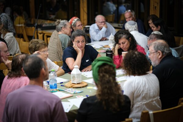מפגש של 'ברית הנגב וההר'. "אפשר להגיע לנרטיב פרקטי משותף" (צילום: דוד טברסקי)