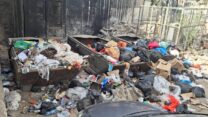 ערימת אשפה בכפר עקב (צילום: האגודה לזכויות האזרח)