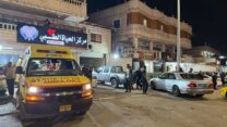 זירת הרצח ברהט (צילום: תיעוד מבצעי מד"א)