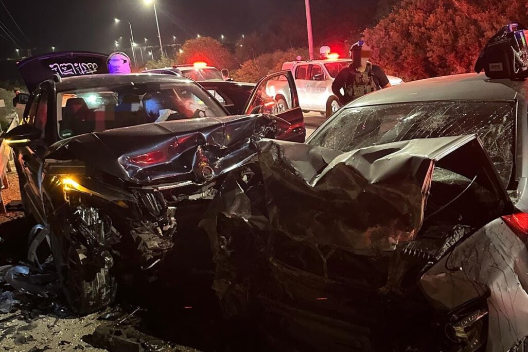 תאונת הדרכים הקטלנית בשומרון (צילום: תיעוד מבצעי מד"אׂׂ)