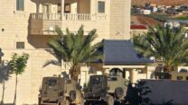 כלי רכב של צה"ל במבצע בצפון השומרון (צילום: דובר צה"ל)