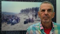 עודד ידעיה, כשבוע לאחר התקיפה (צילום: אור גואטה)