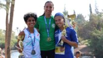המנצחות בתחרות הנשים (צילום: ארז ארטנשטיין, איגוד האתלטיקה)