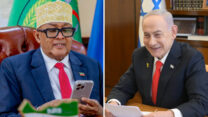 ראש הממשלה בנימין נתניהו ונשיא סומלילנד ד"ר אבדירחמן מוחמד עבדילאהי (צילומים: לע"מ)