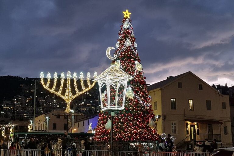 “Holiday of Holidays in the German Colony in Haifa (Archive photo: Hanay/Wikimedia)”
