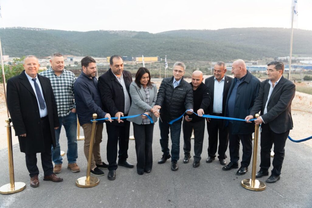 טקס חנוכת הרחבת הנתיבים בכביש 85 (צילום: נתיבי ישראל) טקס חנוכת הרחבת הנתיבים בכביש 85 (צילום: נתיבי ישראל)
