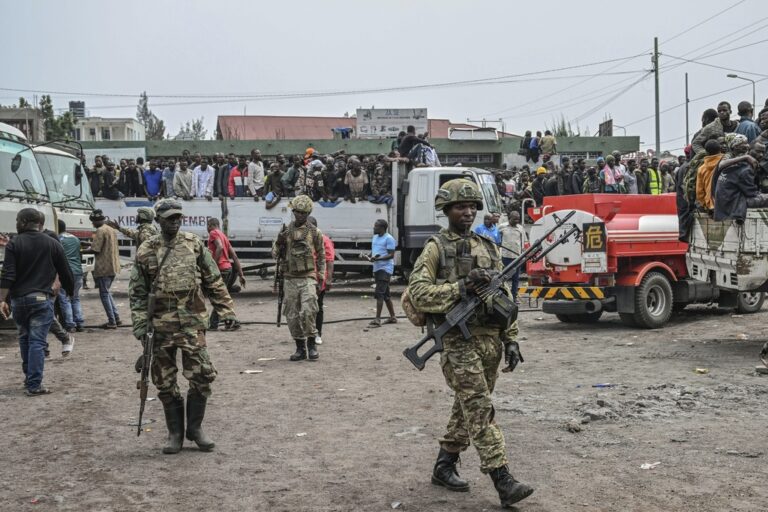 M23 rebels in the city of Goma in the Democratic Republic of Congo, January 2025 (Photo: AP Photo/Moses Sawasawa)