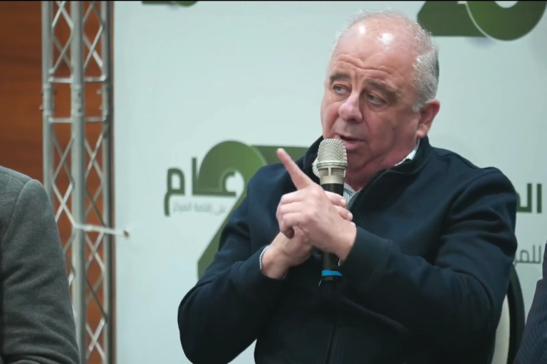 אדגר דכוור, ראש מועצת פסוטא, על קיצוץ תקציבי החברה הערבית: "השבועיים האחרונים הם בגדר קטיעת העץ כולו" (צילום מסך מסרטון: רשתות לפי סעיף 27א')