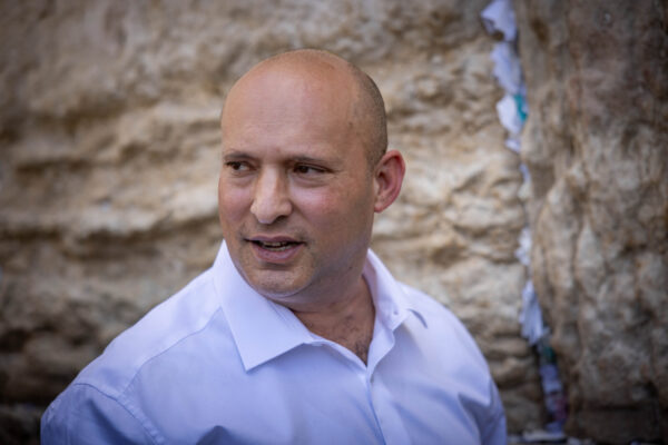 ראש הממשלה לשעבר נפתלי בנט (צילום: יונתן זינדל/פלאש90)
