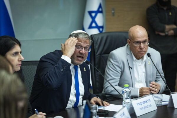 השר לביטחון לאומי איתמר בן גביר (צילום: יונתן זינדל/פלאש90)