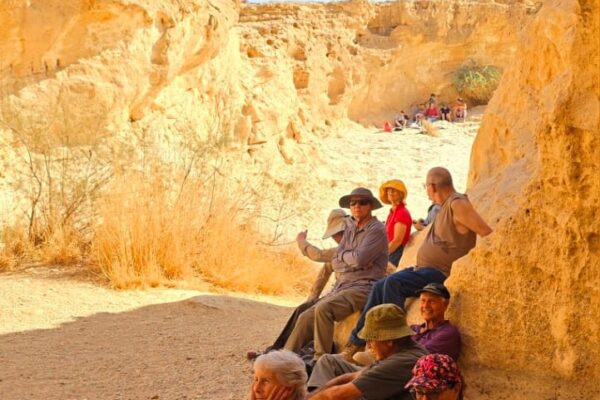 סיור 'ירוחם בין מדבר לאגם' (צילום: מכון אבשלום)