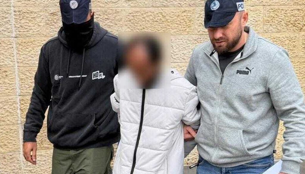 החשוד ברצח אם ובנה ביקנעם עילית. תושב מבשרת ציון בן 43 (צילום: דוברות המשטרה)