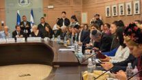 ועדת החוץ והביטחון דנה בנוסח ביסמוט לחוק הגיוס (צילום: אור גואטה)