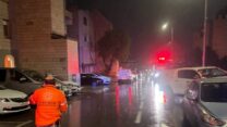 זירת השריפה הקטלנית בירושלים (צילום: איחוד הצלה)