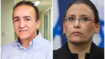 החשבת הכללית מיכל עבאדי-בויאנג'ו והממונה על אגף התקציבים מהרן פרוזנפר (צילומים: נועם רבקין פנטון/ פלאש 90, דוברות האוצר)