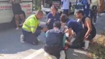 כוחות ההצלה התאילנדיים בזירת התאונה (צילום: חדר מצב - פספורטקארד)