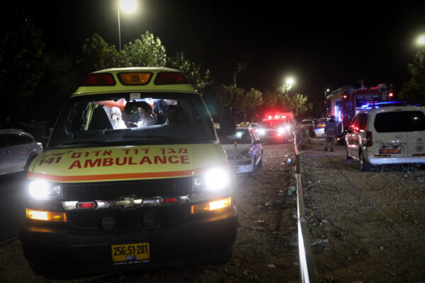 אמבולנס של מד"א (צילום אילוסטרציה: נועם רבקין פנטון)