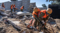 תרגיל לתרחיש רעידת אדמה ליד אשקלון (ארכיון: יניב נדב/פלאש90)