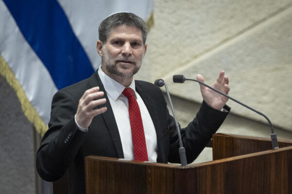 שר האוצר בצלאל סמוטריץ'  (צילום: אורן בן חקון/ פלאש 90)