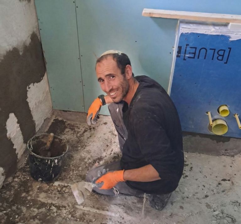 ארז רבינוביץ'. "נלחמתי פה בשביעי ורציתי לחזור ולהיות חלק מהתיקון" (צילום: זאב שפריר)