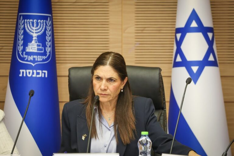 יו"ר ועדת עובדים זרים בכנסת, ח"כ חוה אתי עטייה (צילום: נועם מושקוביץ/דוברות הכנסת)