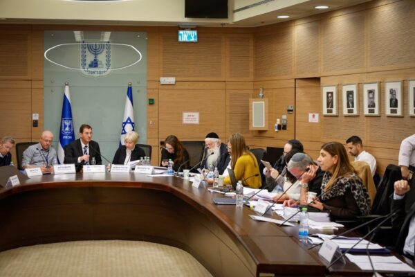 דיון בוועדת החוץ והביטחון (צילום: נועם מושקוביץ/דוברות הכנסת)